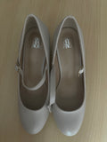 Where’s That From White Block Heel Shoes UK 6