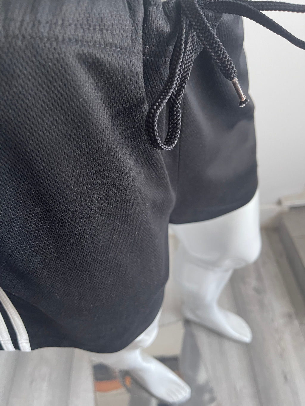 Adidas Men’s Black Sports Shorts With Pockets – Size M