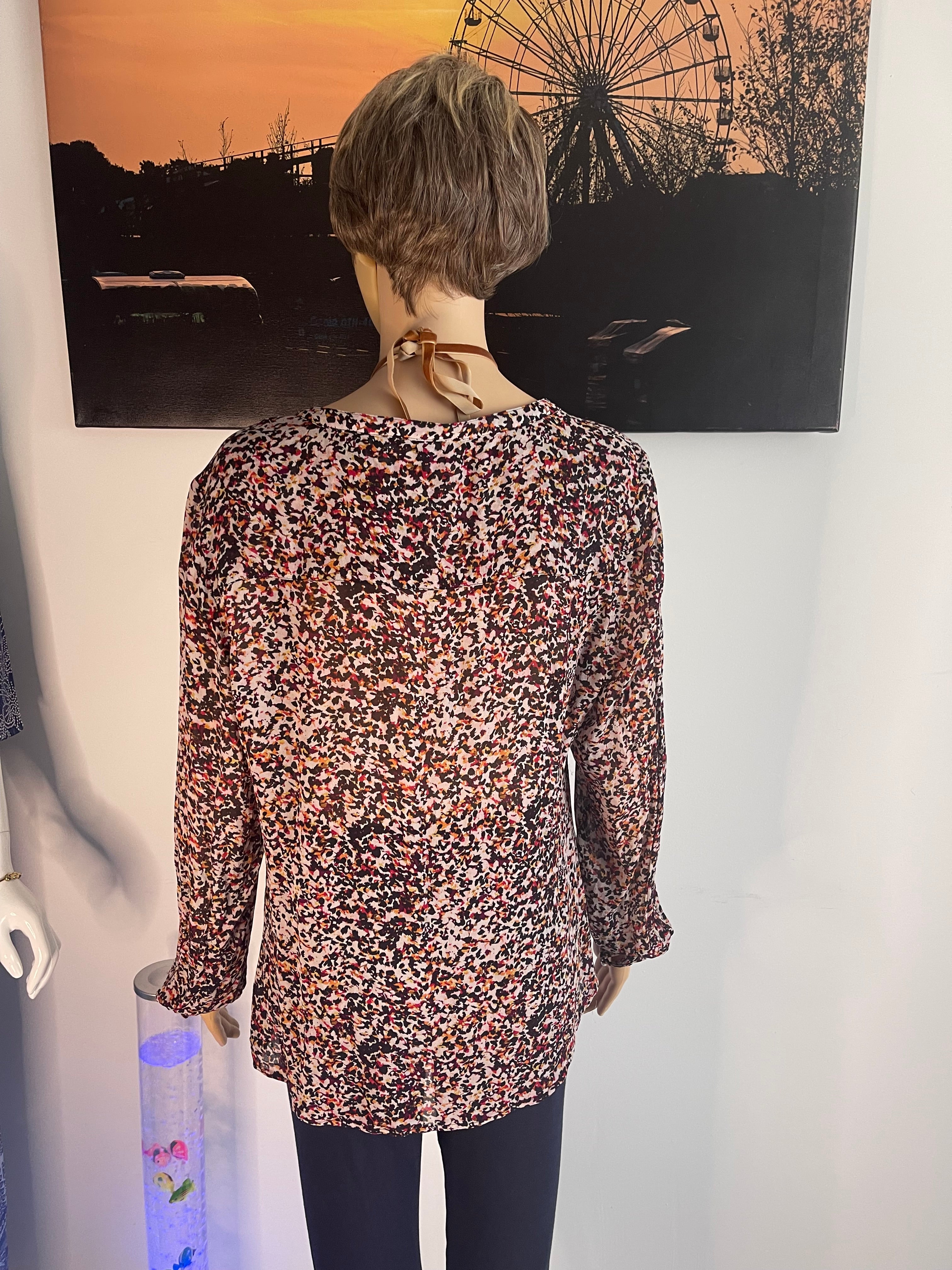 ,Crew Clothing Co Floral Print Blouse UK 14