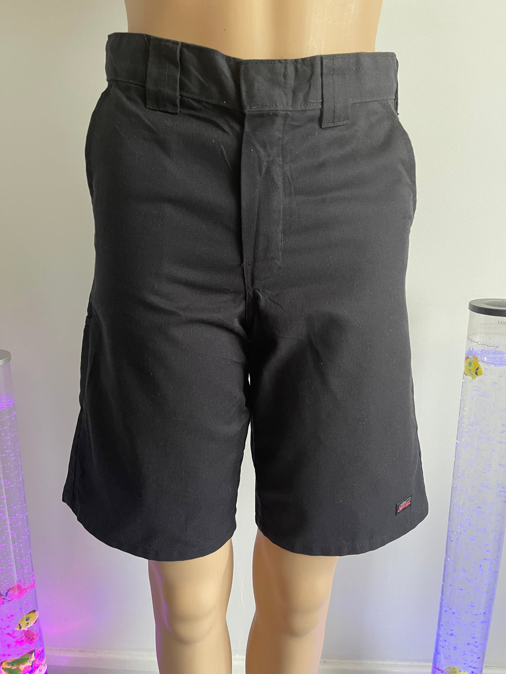Dickies Women’s Work Shorts Size 14 Regular – Black – With Pockets
