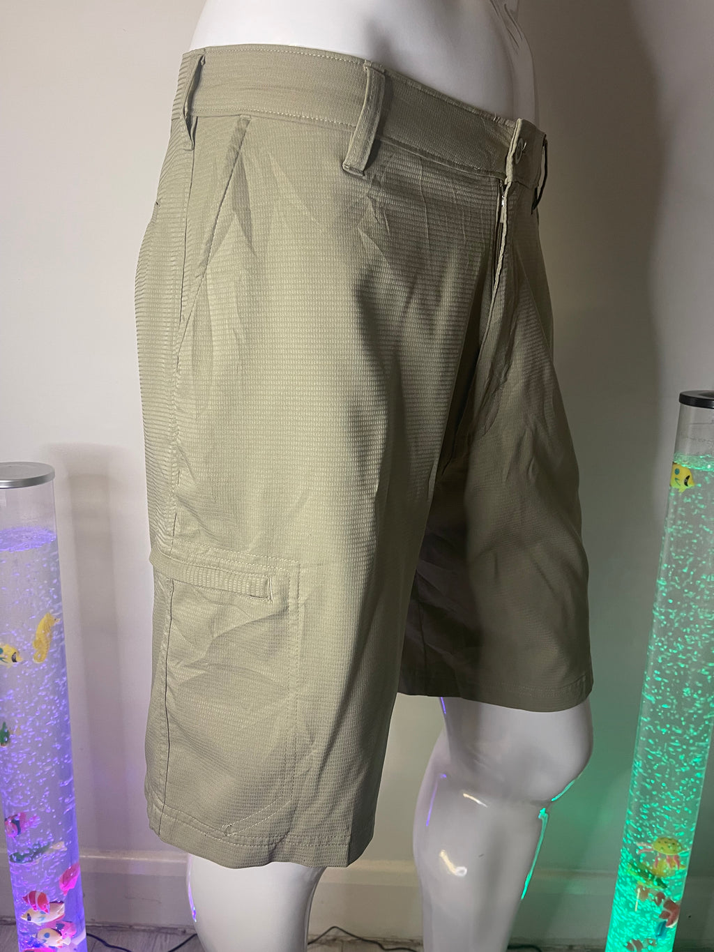 Titlu: C9 by Champion Men’s Performance Chino Shorts W34 Khaki