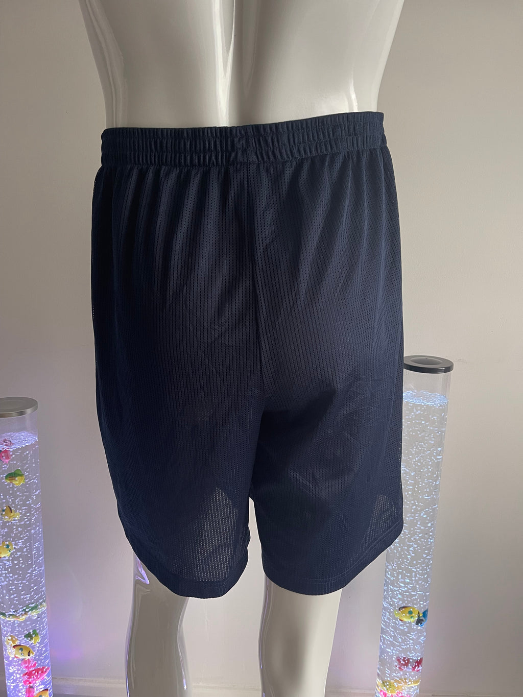 Starter Men's Black Sports Shorts with Pockets - Size XL