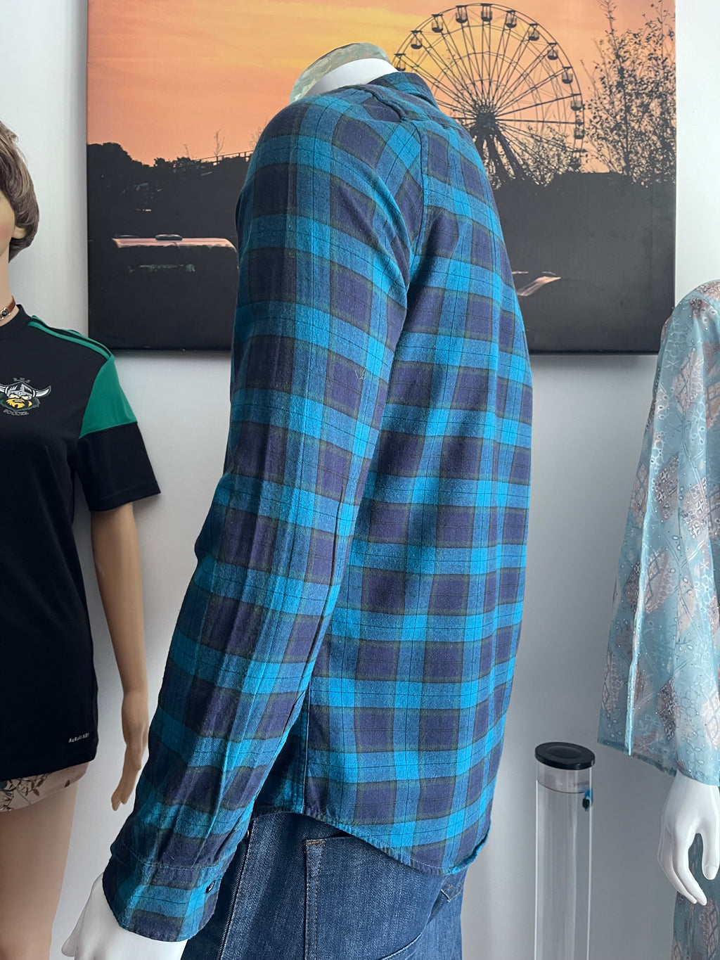 Next Men’s Checked Shirt Size M