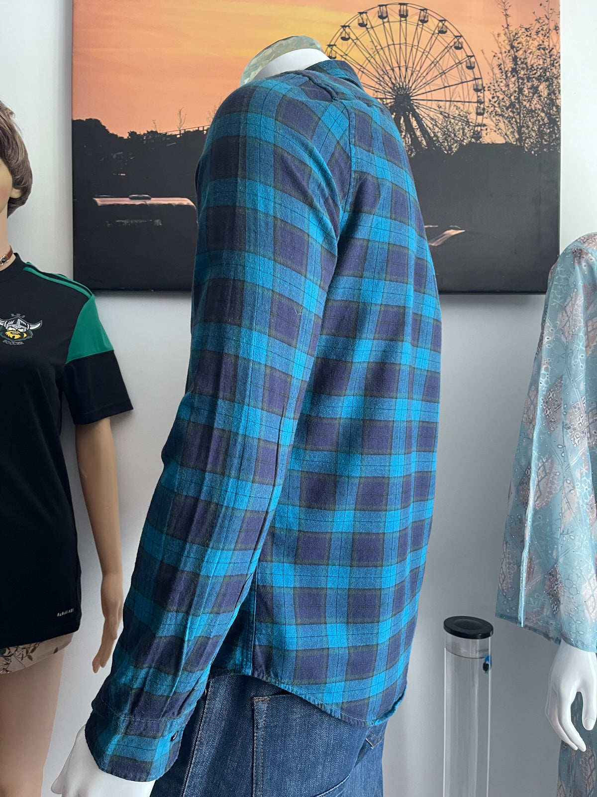 Next Men’s Checked Shirt Size M