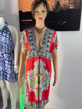 🌺✨ STUNNING BOHO MIDI DRESS ✨🌺
💃 Colourful Summer Festival Style Dress 💃
🎀 UK 12-14 / Size M 🎀