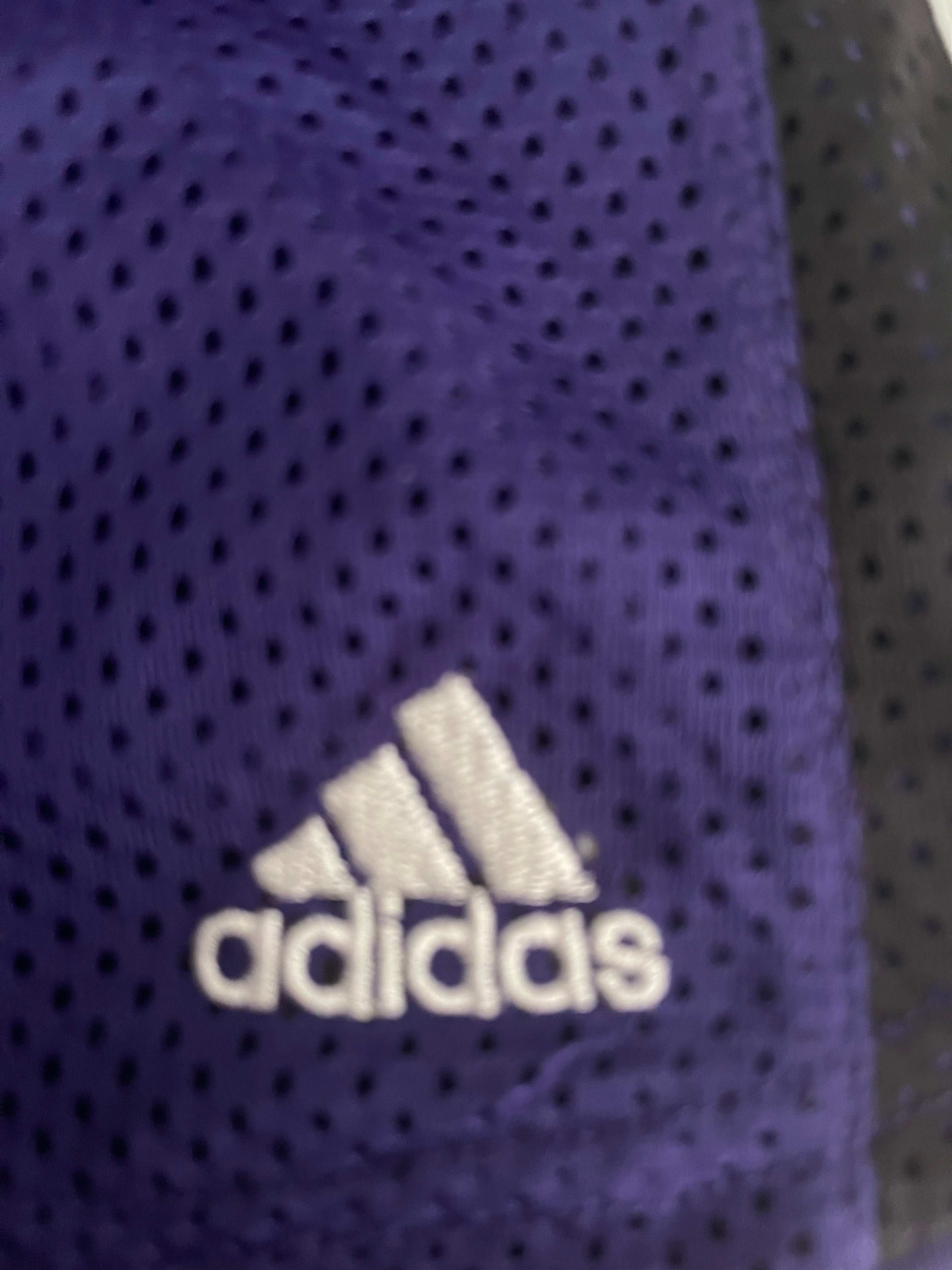 Adidas Women's Purple Mesh Shorts UK 12-14