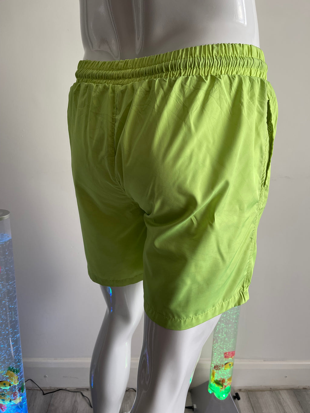Adidas Neon Green Sports Shorts Men's XL
