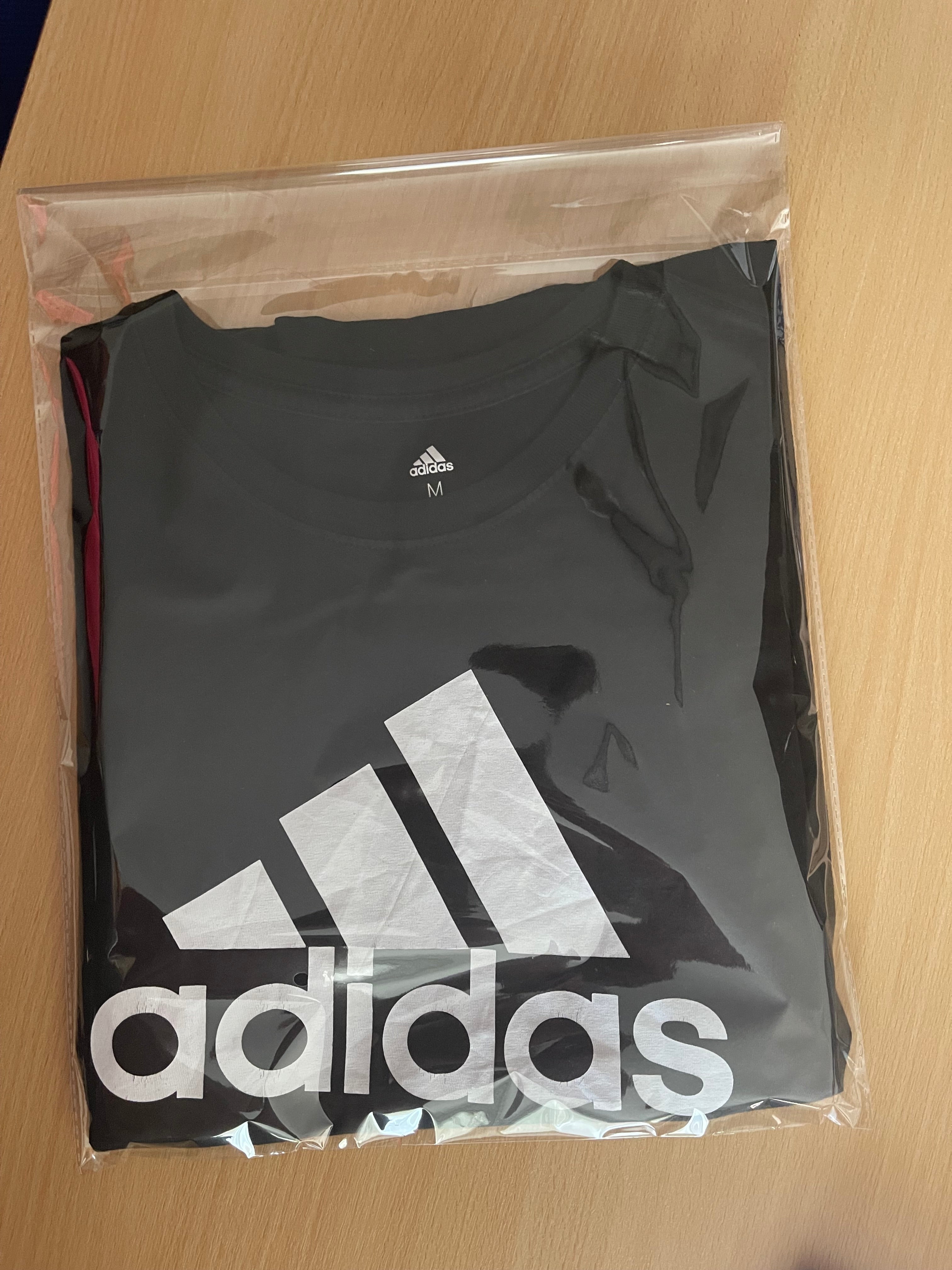 Adidas Golf Logo T-Shirt Black Women M