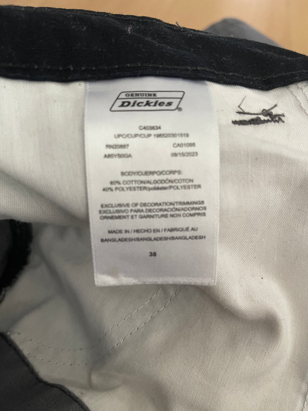 Dickies Men’s Work Cargo Shorts W38 – Grey – Multi Pocket