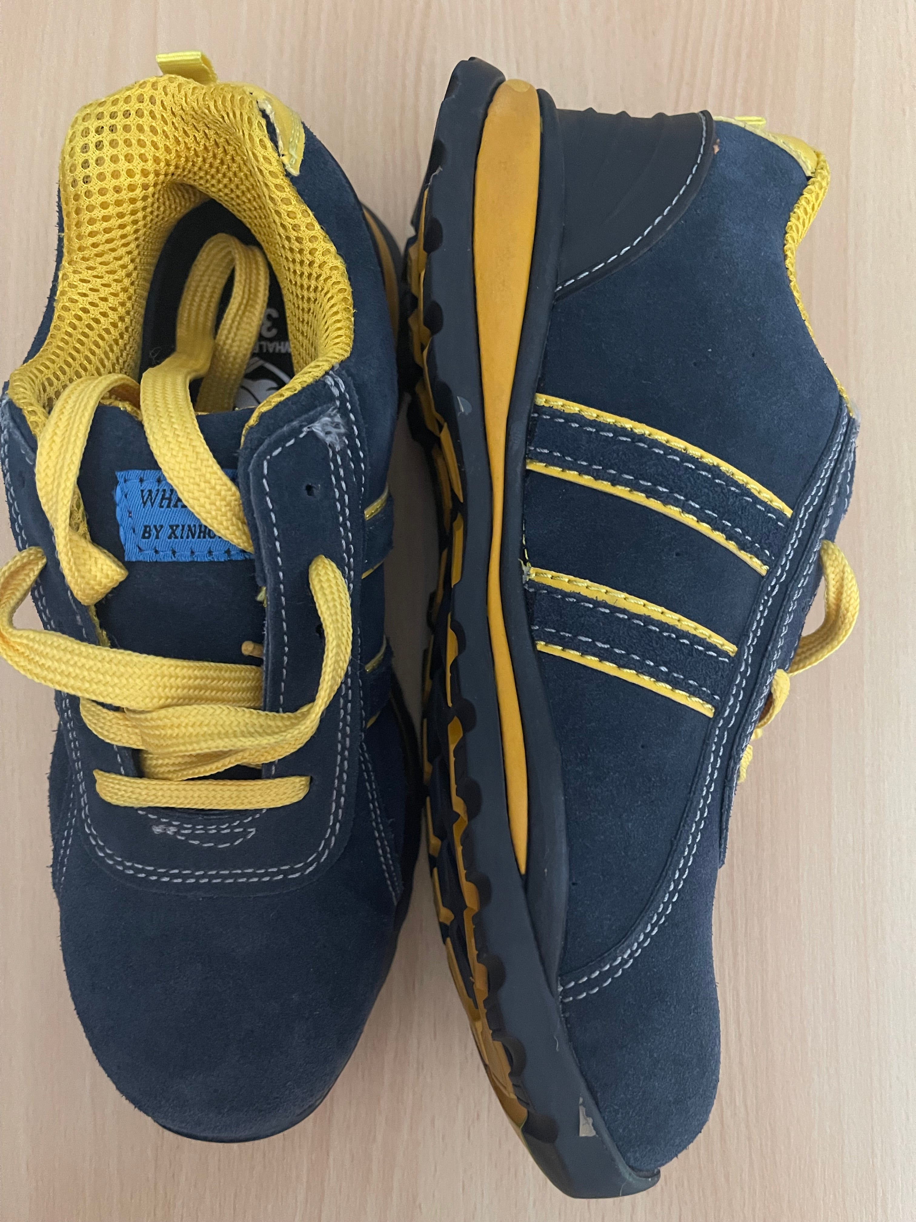 WHX Safety Shoes Navy/Yellow – EU 39 – New