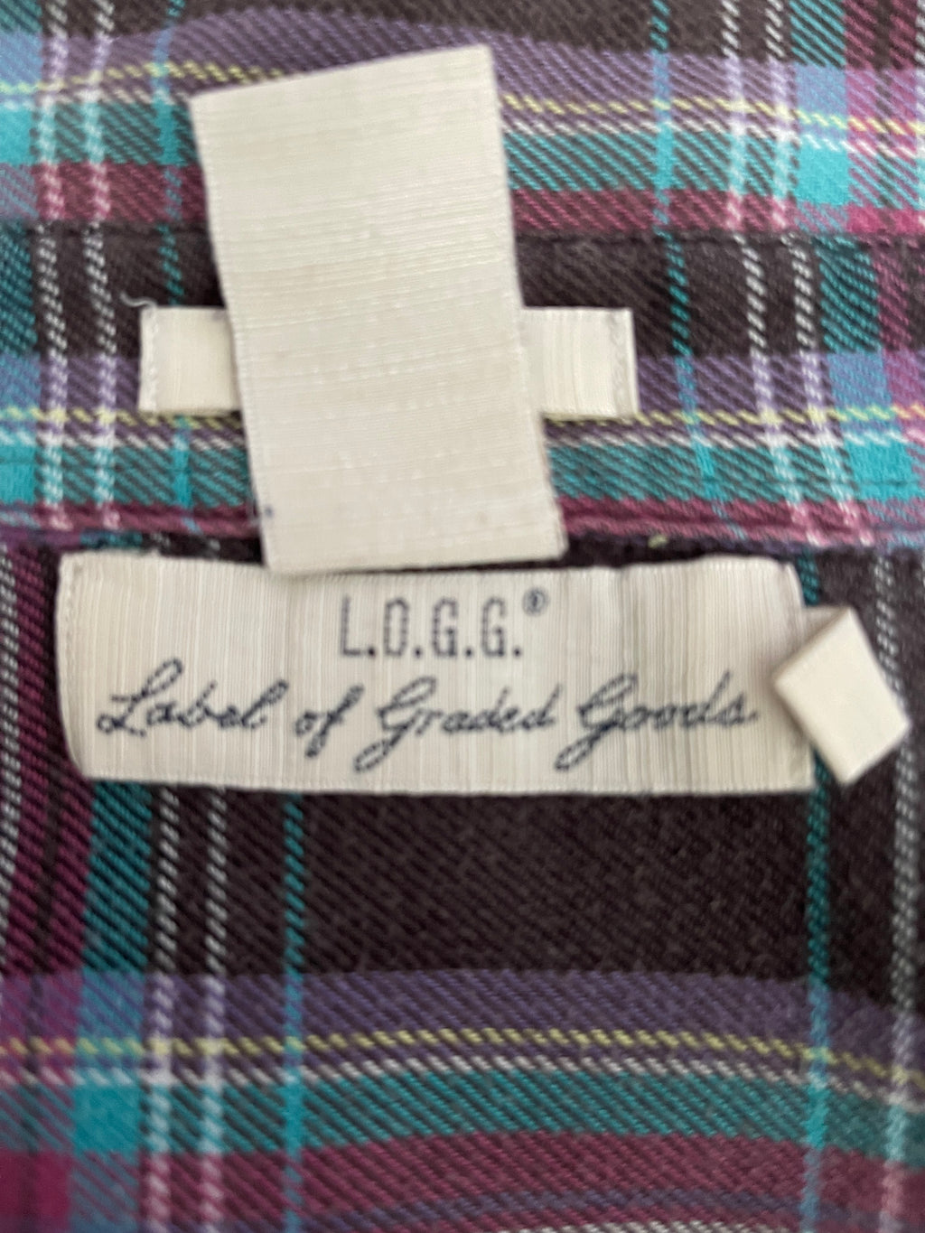 H&M L.O.G.G. Men’s Check Shirt Size M