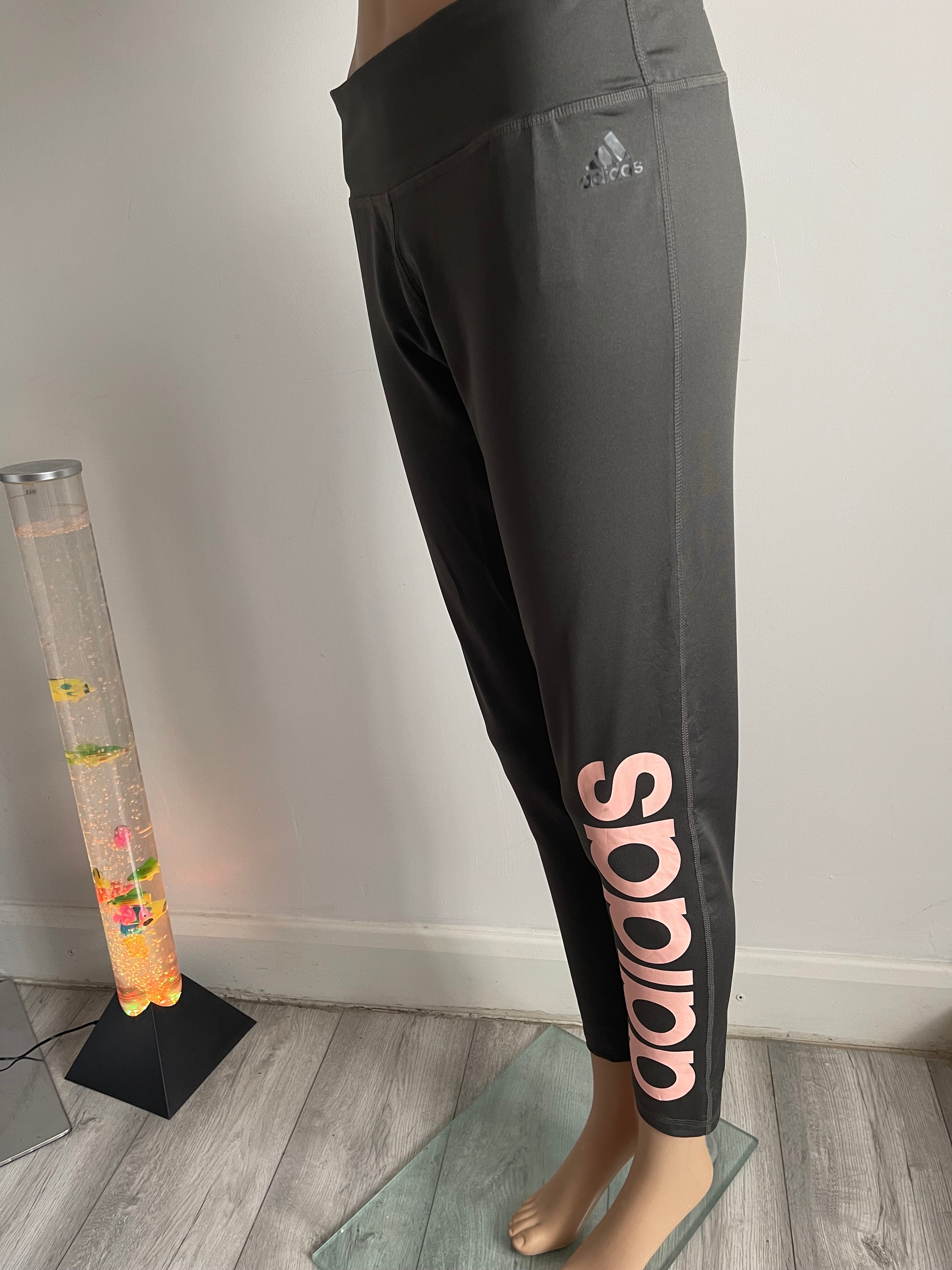 Adidas Climalite Women's Black Leggings – Size L