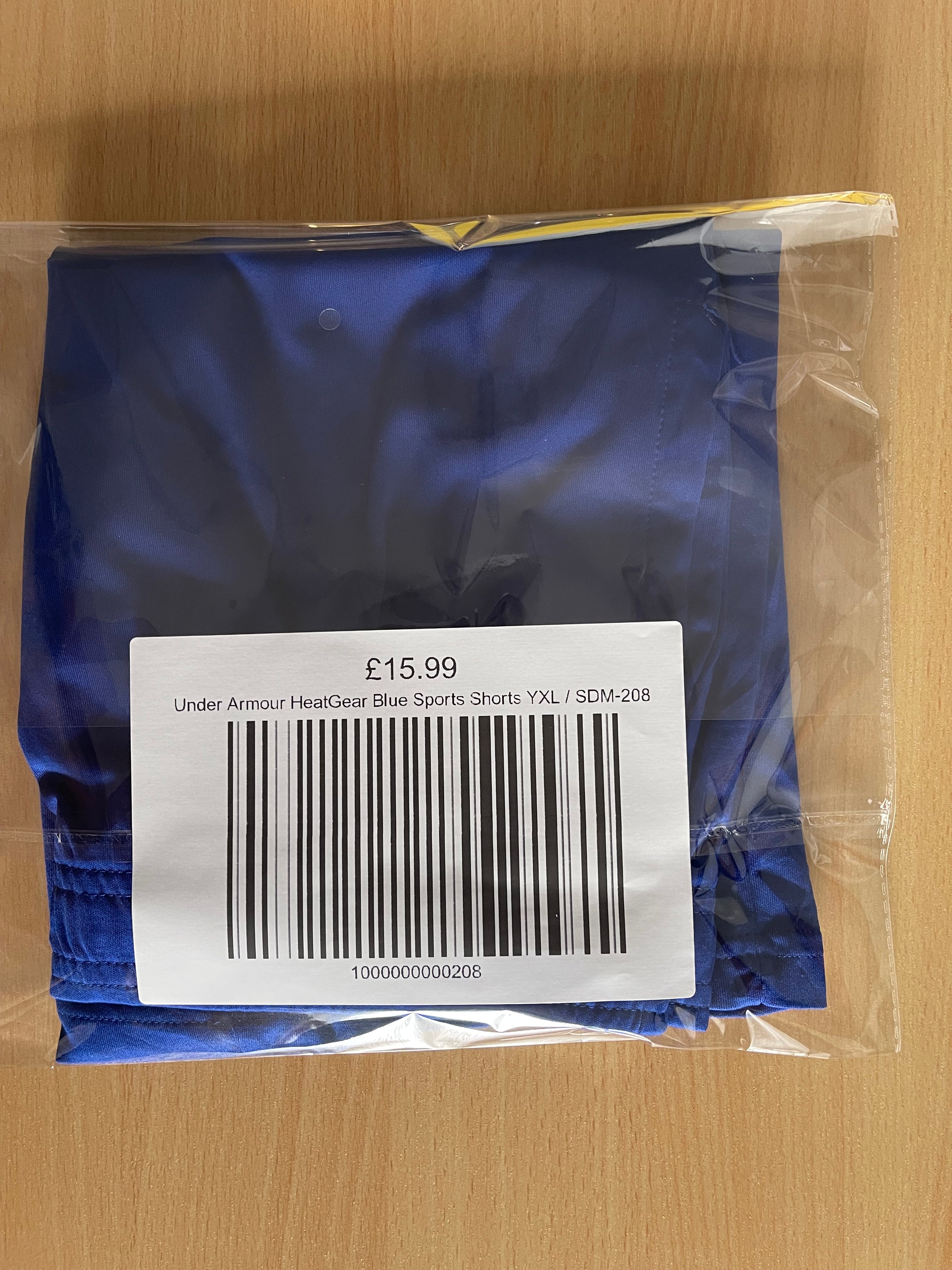 Under Armour HeatGear Blue Sports Shorts YXL