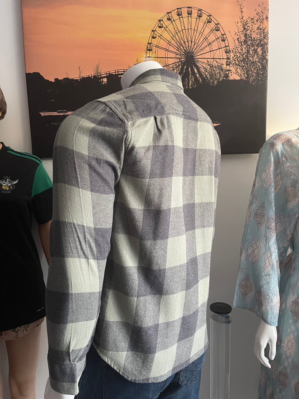 Old Navy Men’s Checked Shirt Size S