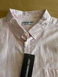 Cedarwood State Men's Light Pink Short Sleeve Shirt XXL
