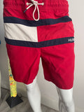 Tommy Hilfiger Men’s Red Shorts With Pockets – Size M 🔥