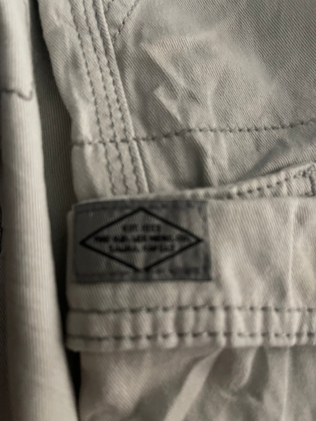 Lee Men’s Cargo Shorts W36 – Grey – Multi Pocket