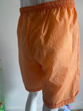 Reebok Men's Orange Swim Shorts with Pockets – Size L
