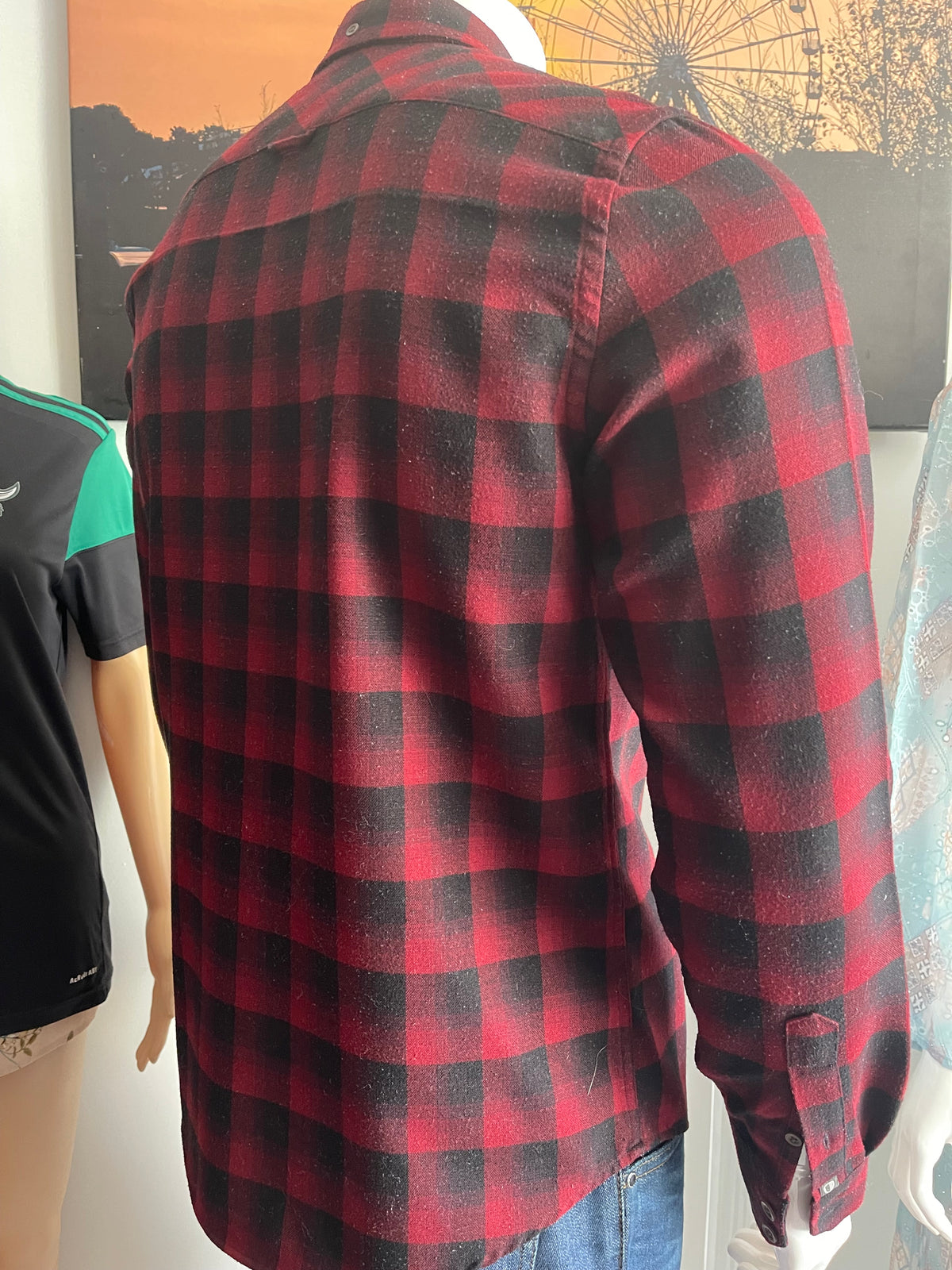 Plectrum by Ben Sherman Men’s Check Shirt Size M