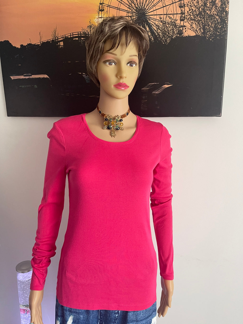 Titlu: Next Women's Pink Long Sleeve Top UK 12