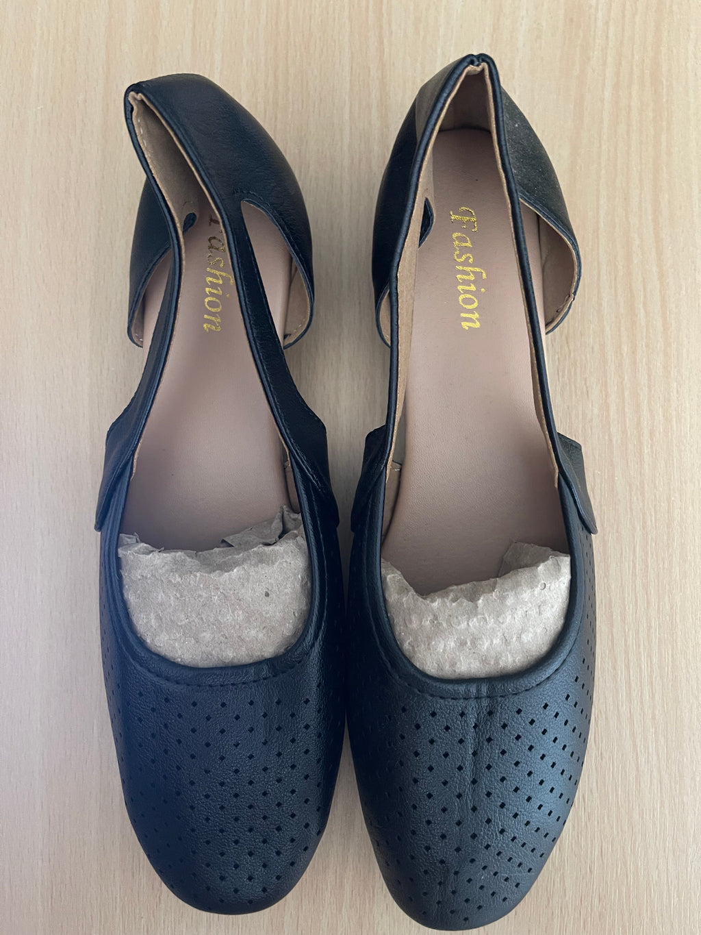 Women's Black Block Heel Shoes – UK 7 / EU 40
