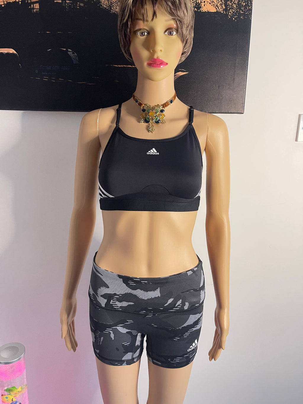 Adidas Women’s Sports Bra Black Size S