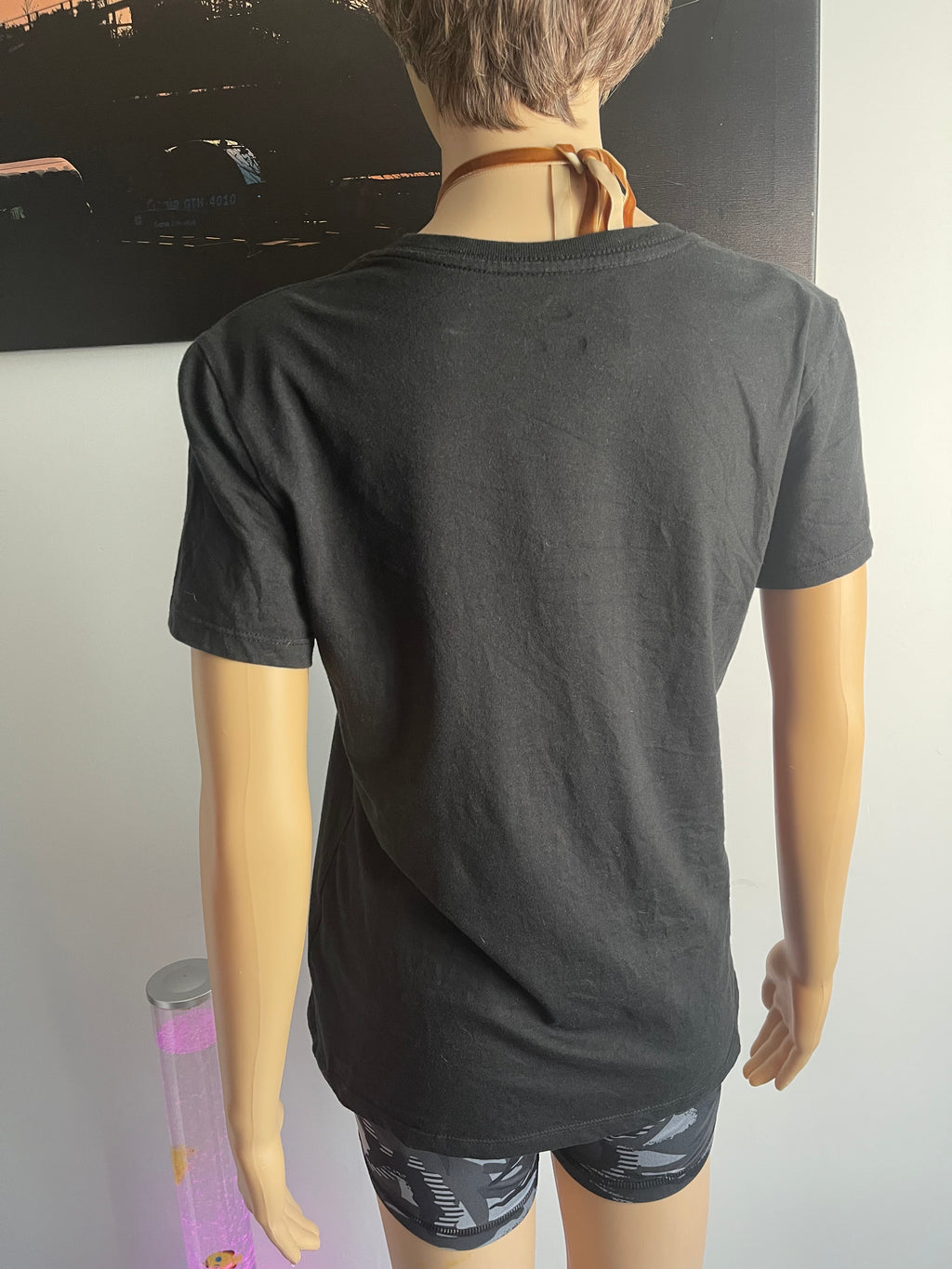 Adidas Golf Logo T-Shirt Black Women M