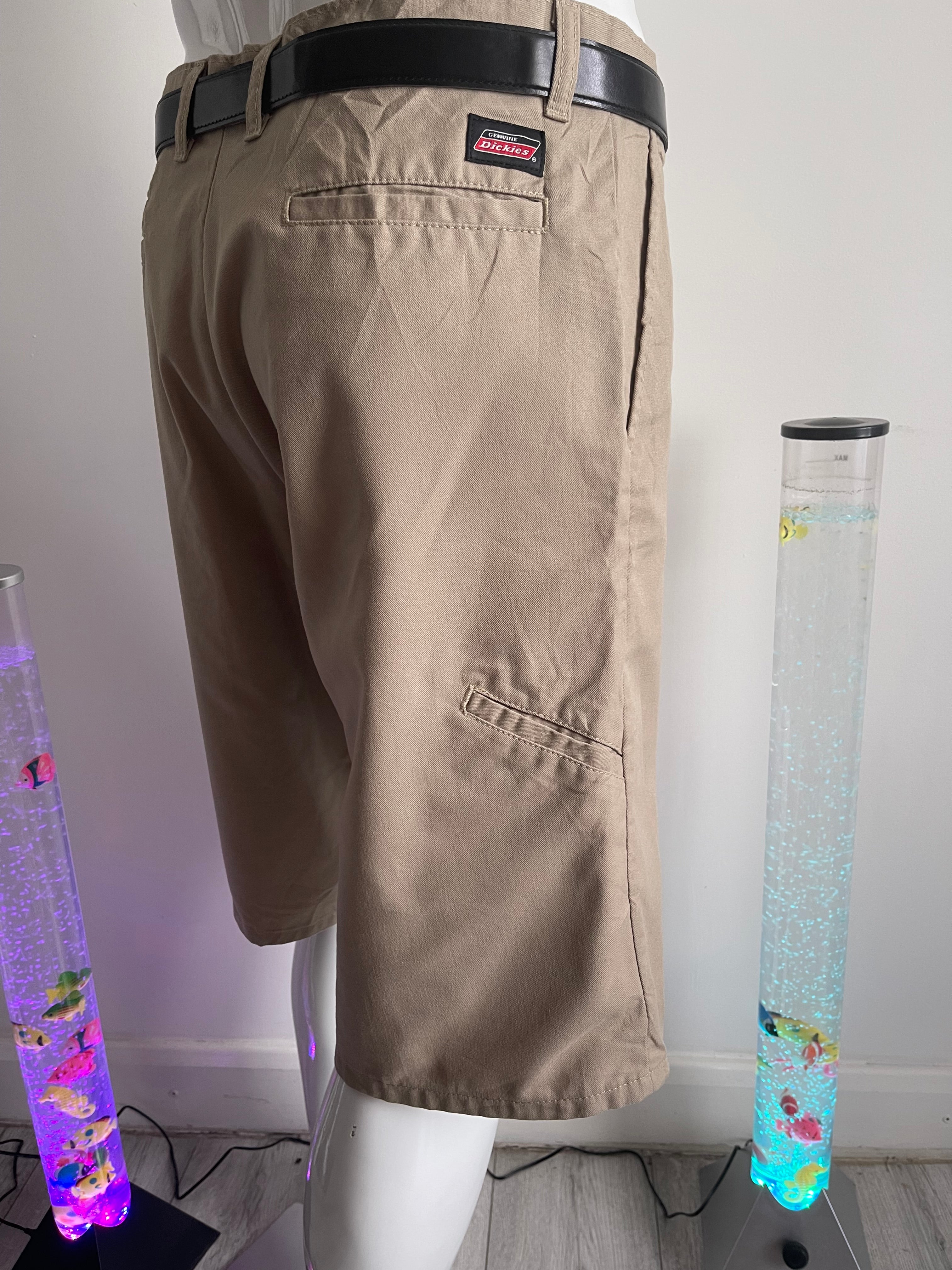 Dickies Men’s Work Shorts W36 – Khaki Beige – Durable Workwear