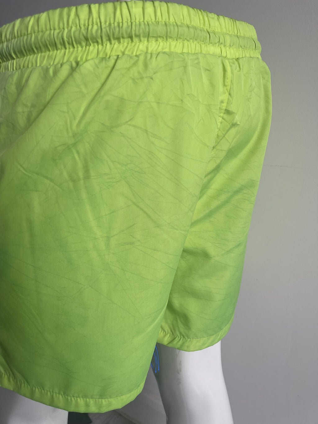 Adidas Men’s Neon Green Shorts With Pockets – Size XL 🔥
