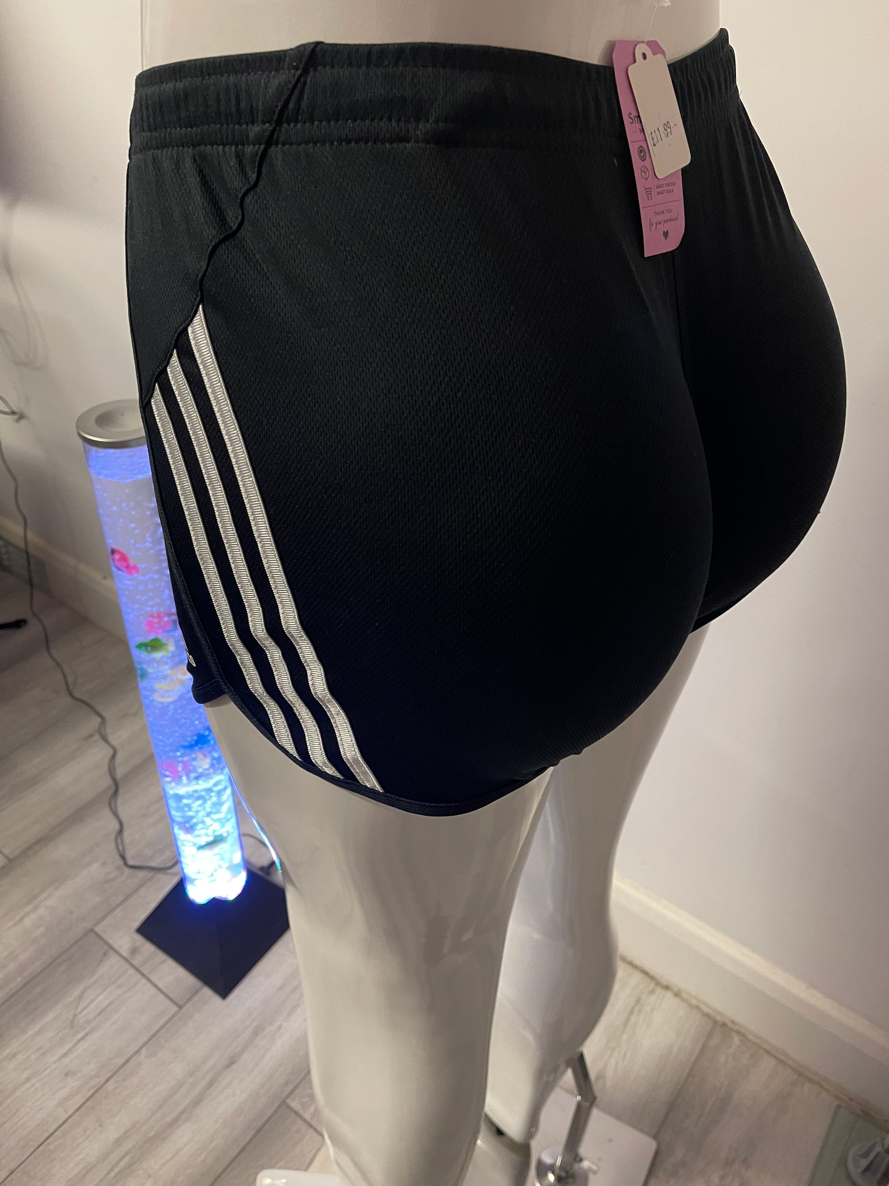 Adidas Women’s Running Shorts – Black – Size L