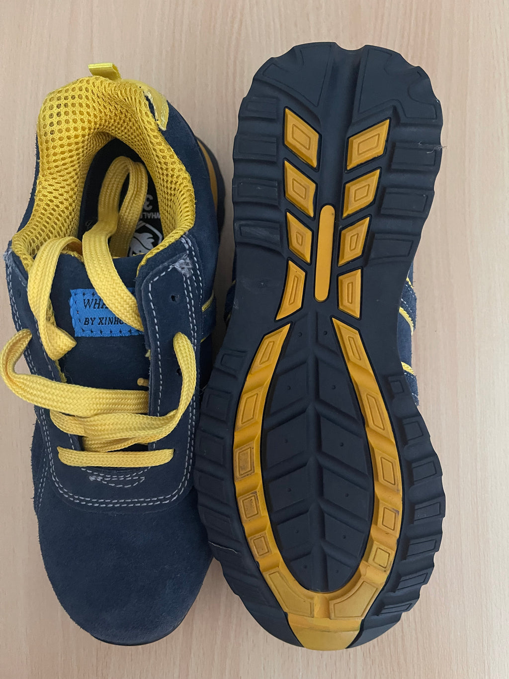 WHX Safety Shoes Navy/Yellow – EU 39 – New