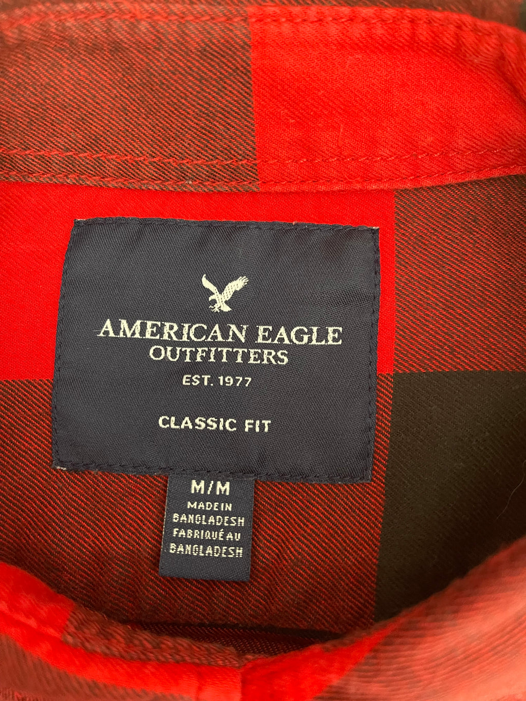 American Eagle Men’s Checked Shirt Size M
