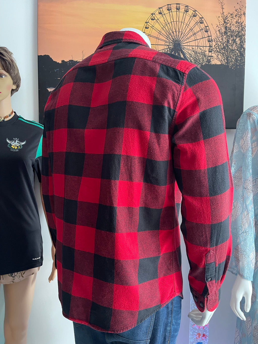 Sonoma Men’s Buffalo Check Shirt Size M