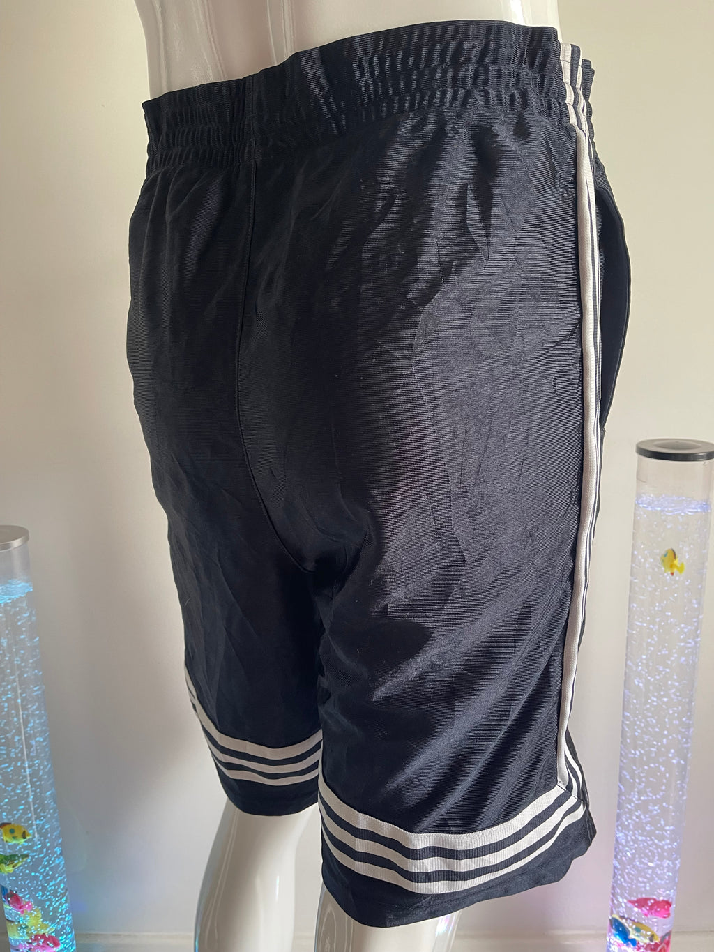 Adidas Black Sports Shorts Men L
