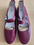 Women’s Burgundy Comfort Shoes – EU 40 – New