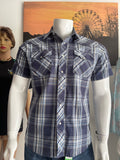 Wrangler Men’s Western Check Shirt Size M