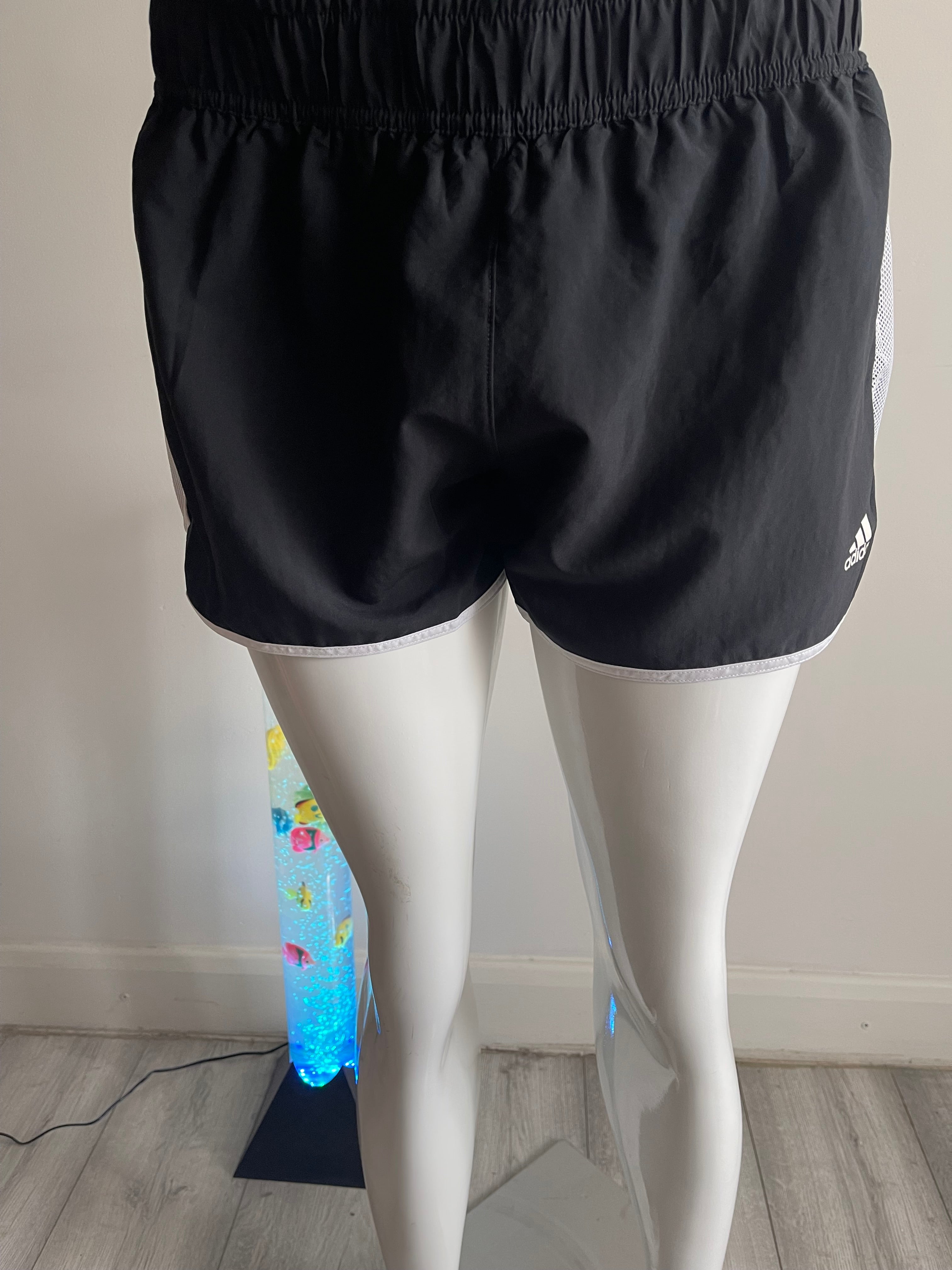 Adidas Women's Black Running Shorts Size L NWT
