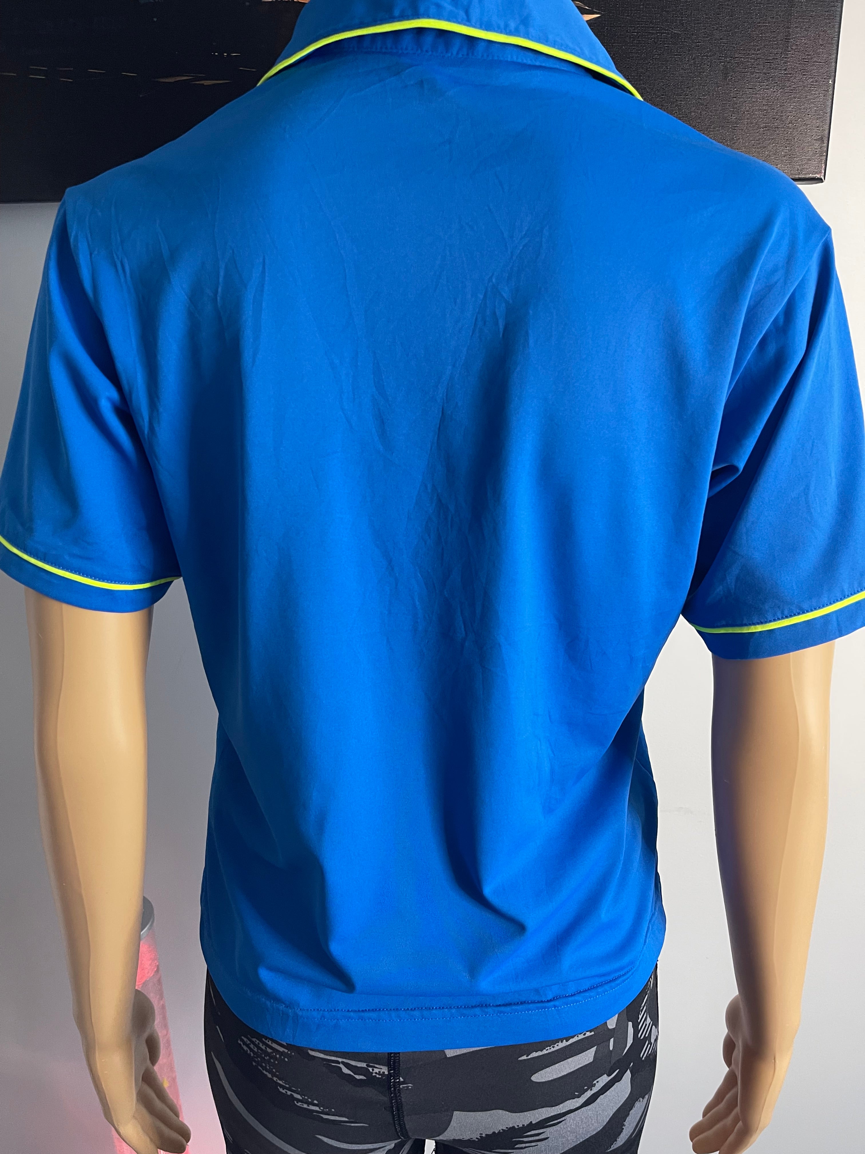 Adidas Golf Performance Polo Shirt Blue Size S