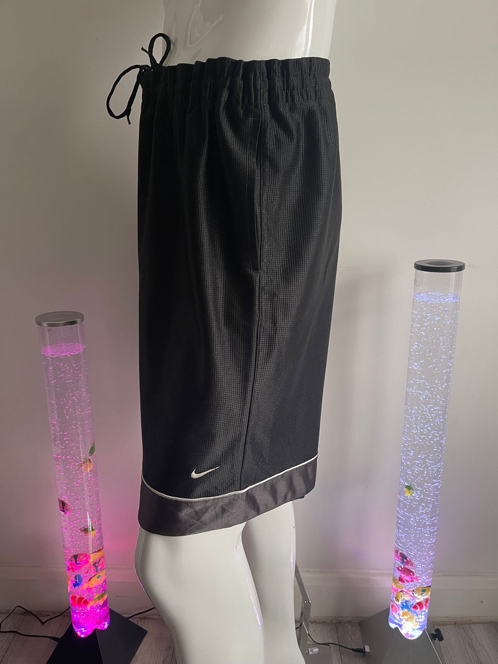 Nike Men's Black Training Shorts with Pockets - Size XL