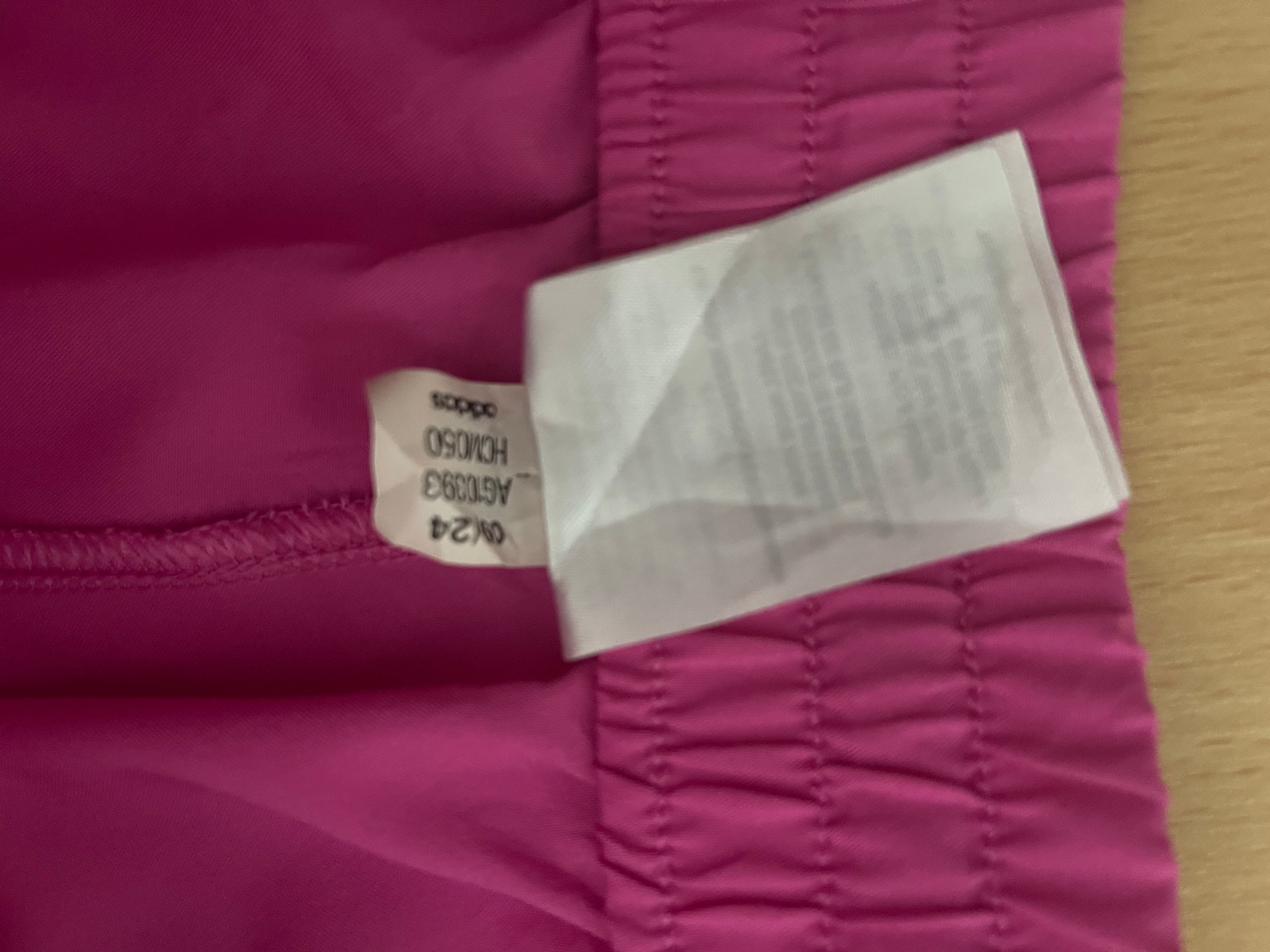 Adidas Women’s 3-Stripes Running Shorts Pink Size L US 14