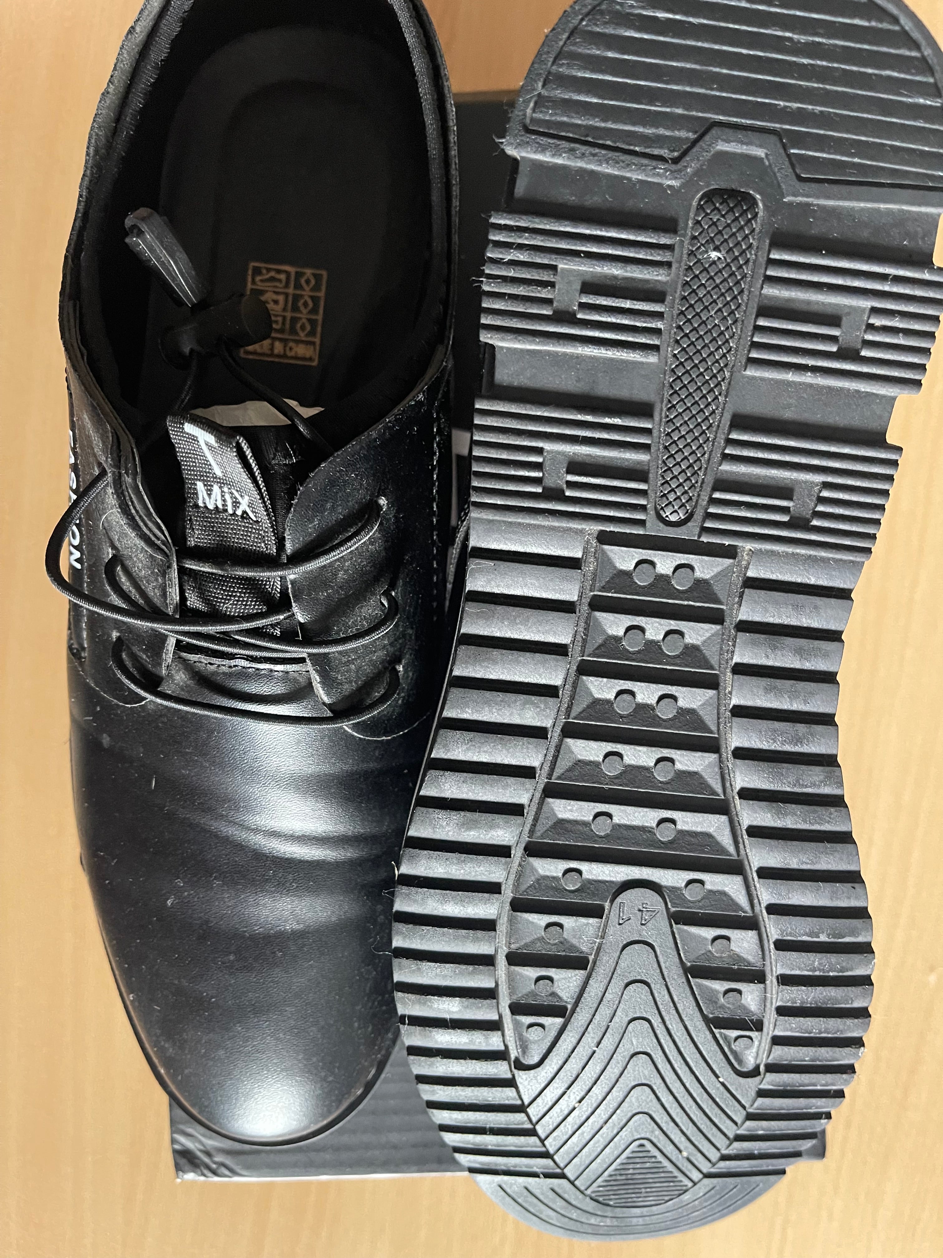 Men’s Black Formal Shoes UK 7