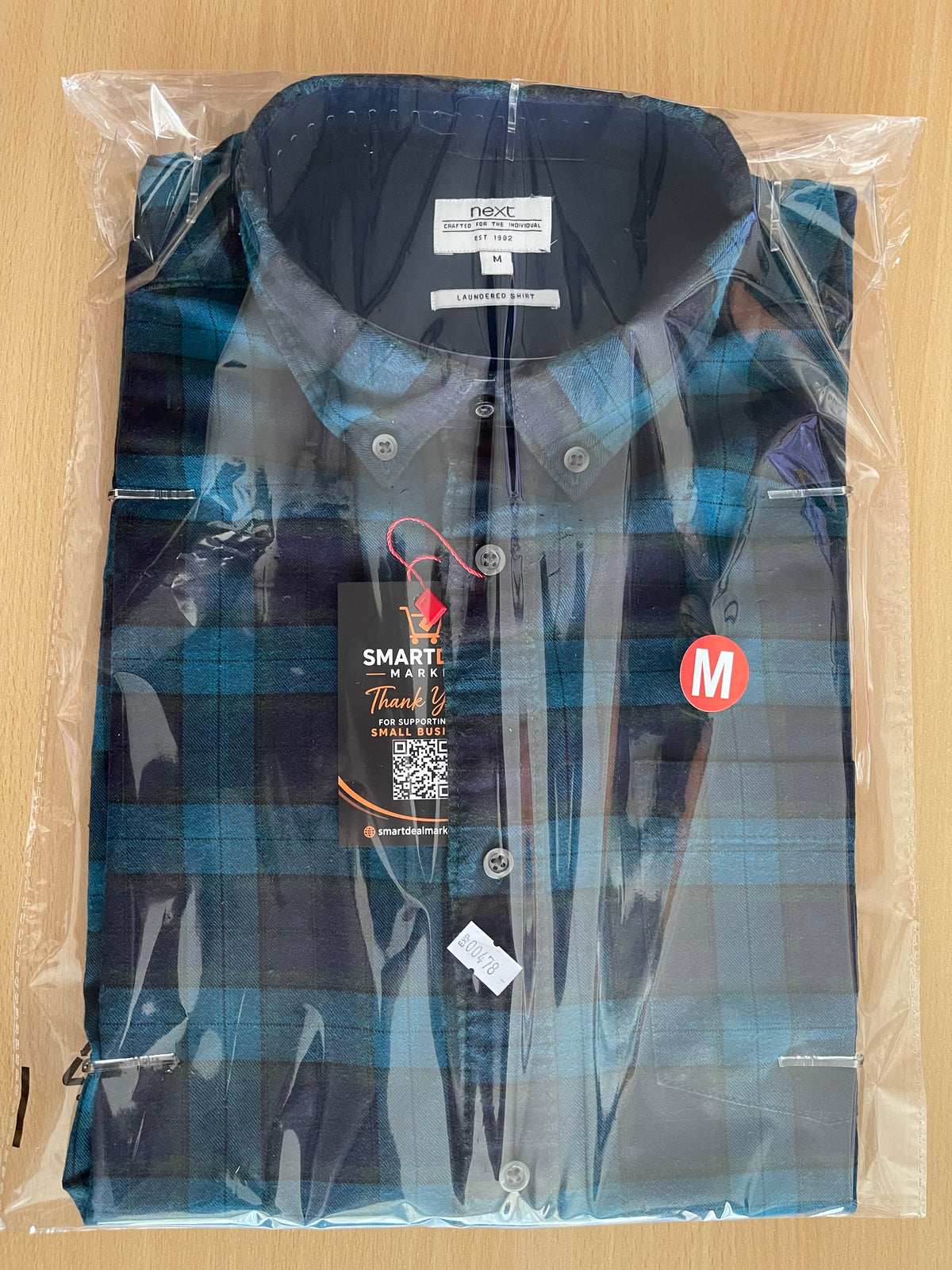 Next Men’s Checked Shirt Size M