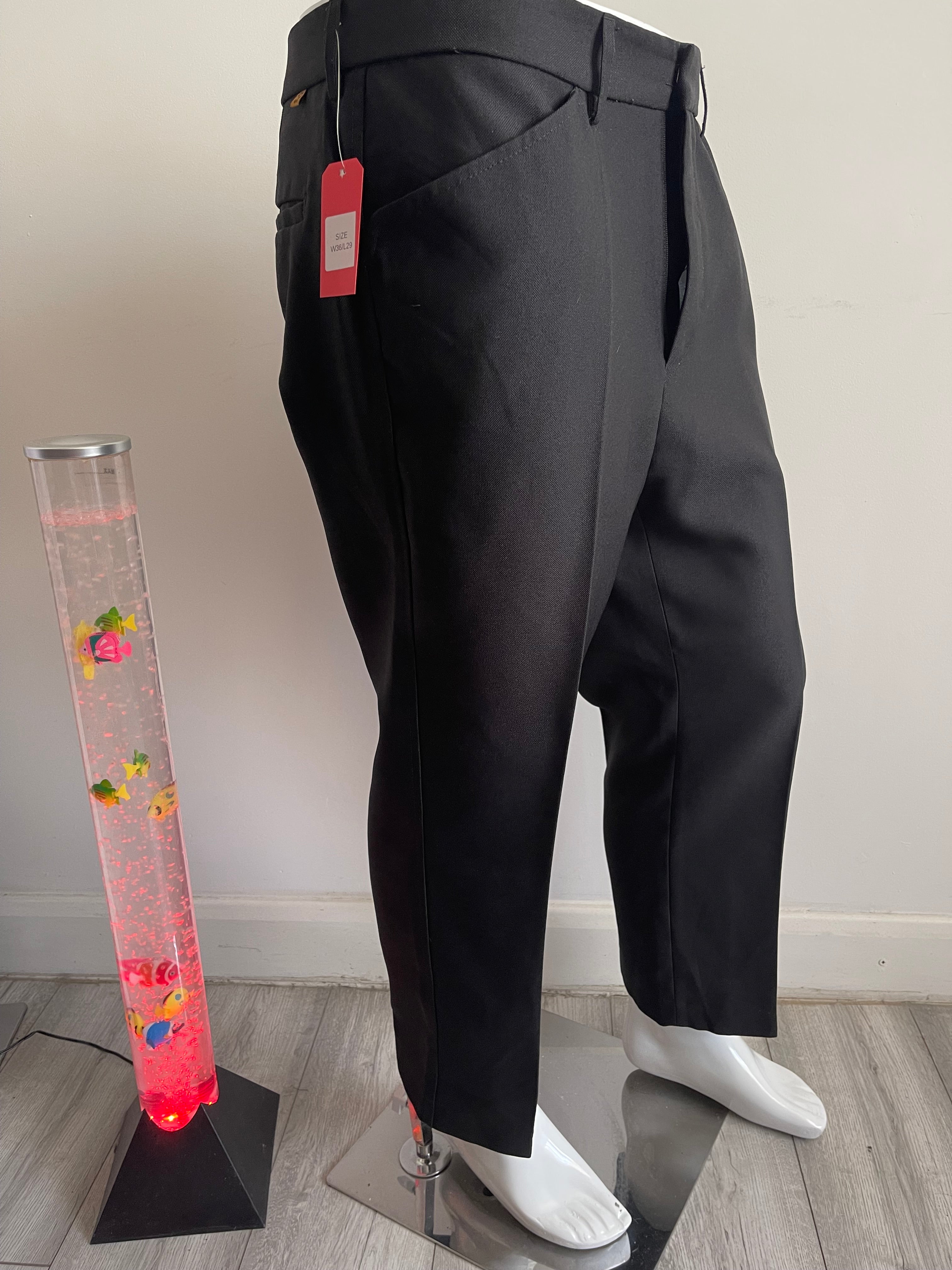Farah Men's Smart Trousers Black W36 L29