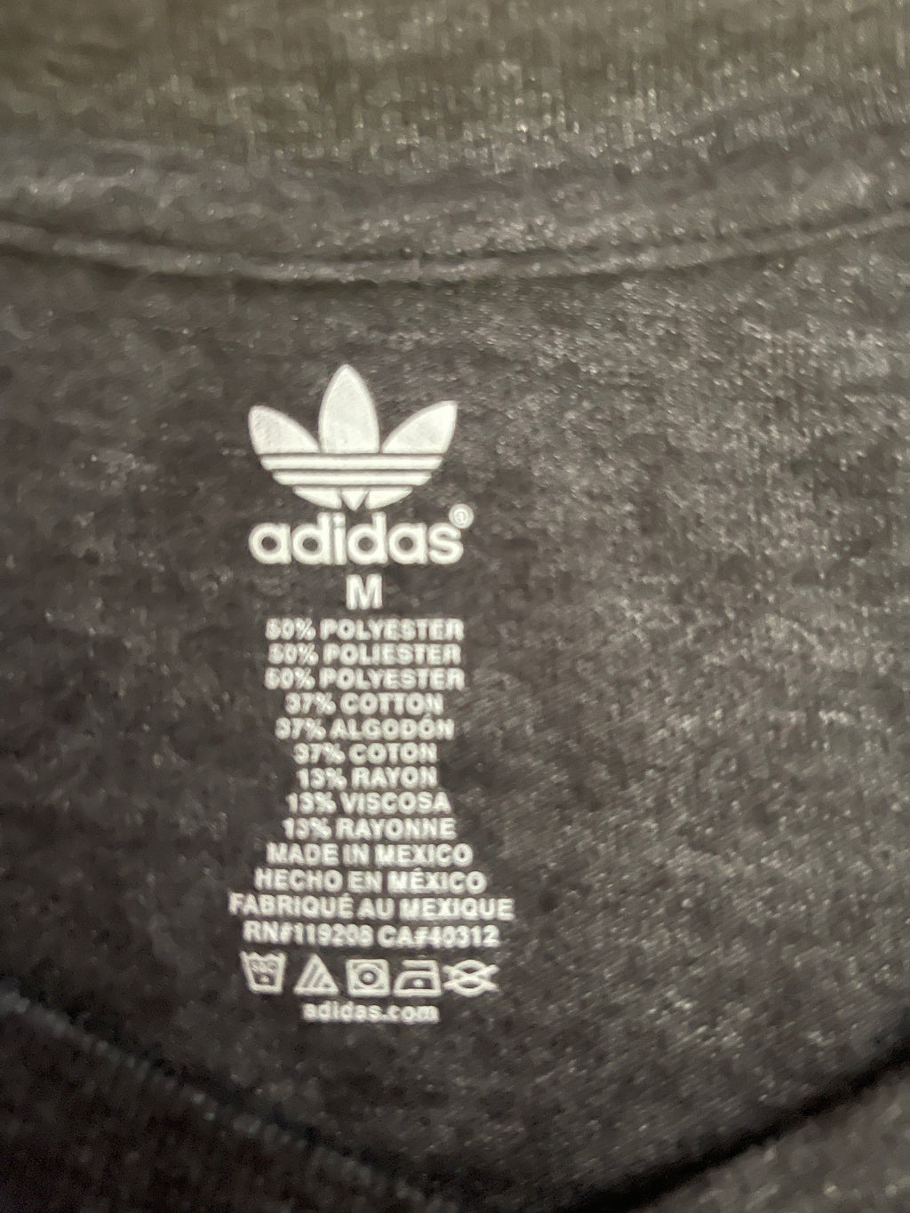 Adidas Originals Wolf Graphic T-Shirt Grey Women M