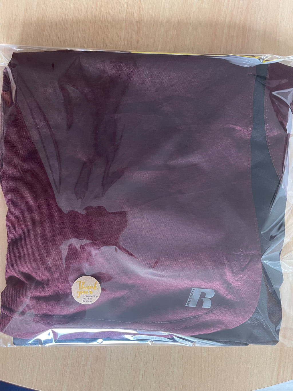 Russell Athletic FreshForce Men's Performance Shorts Burgundy Size L