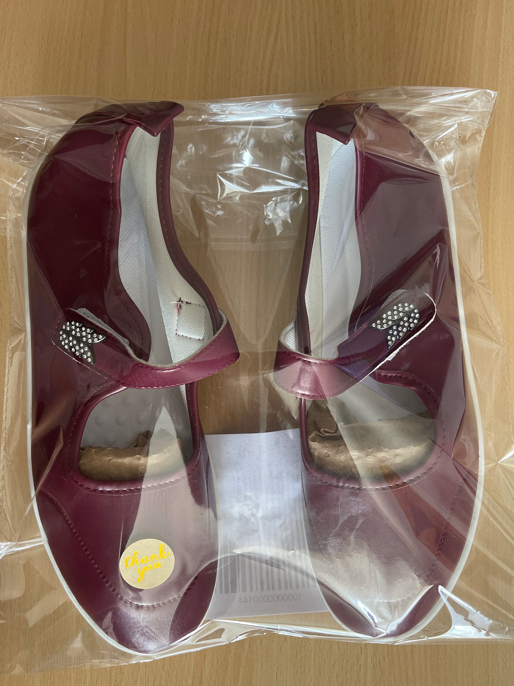 Women’s Burgundy Comfort Shoes – EU 40 – New