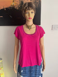 Per Una Women's Pink Top UK 14