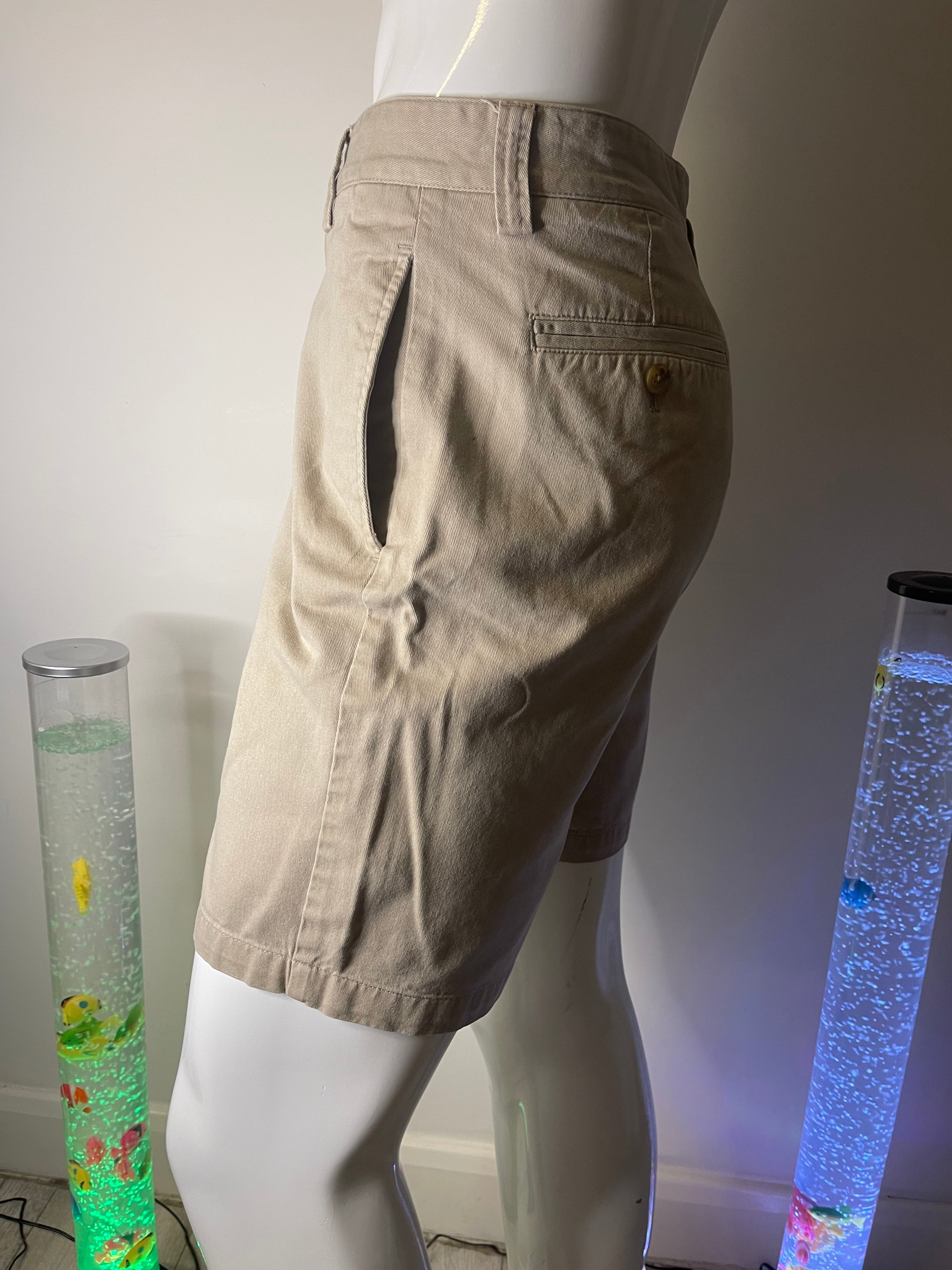 CHAPS Men’s Chino Shorts W31 Beige