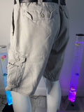 Lee Men’s Cargo Shorts W36 – Grey – Multi Pocket