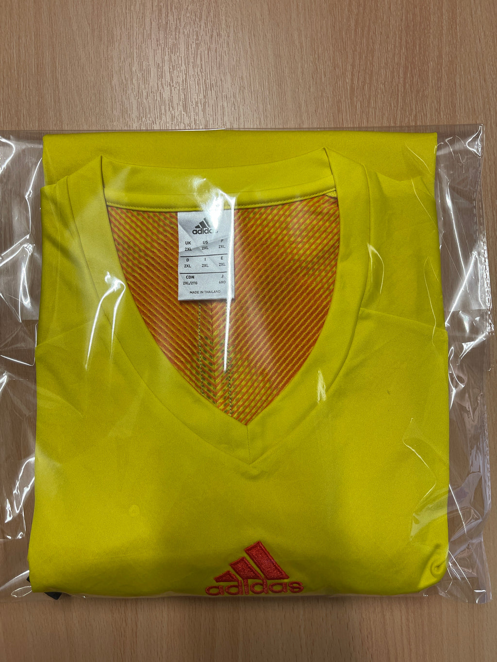 Adidas Referee Shirt Yellow Size 2XL – Excellent Condition